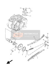 5MXE21760000, Sprocket, Cam Chai, Yamaha, 0